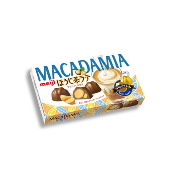 TESOLIFE特搜商城 MEIJI MILK TEA MACADAMIA CHOCOLATE 63G