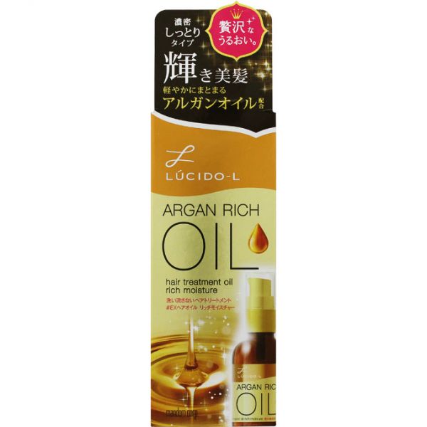 TESOLIFE特搜商城 MANDOM LUCIDO-L Argan Rich Oil Hair Treatment Oil