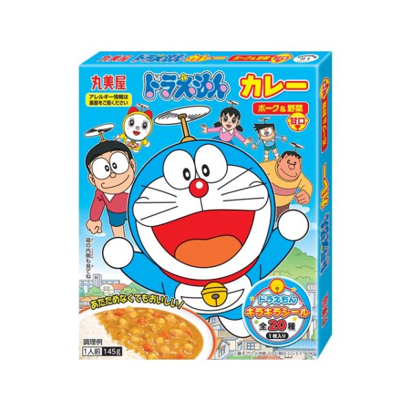 TESOLIFE特搜商城 MARUMIYA DORAEMON CURRY PORK VEGETABLES