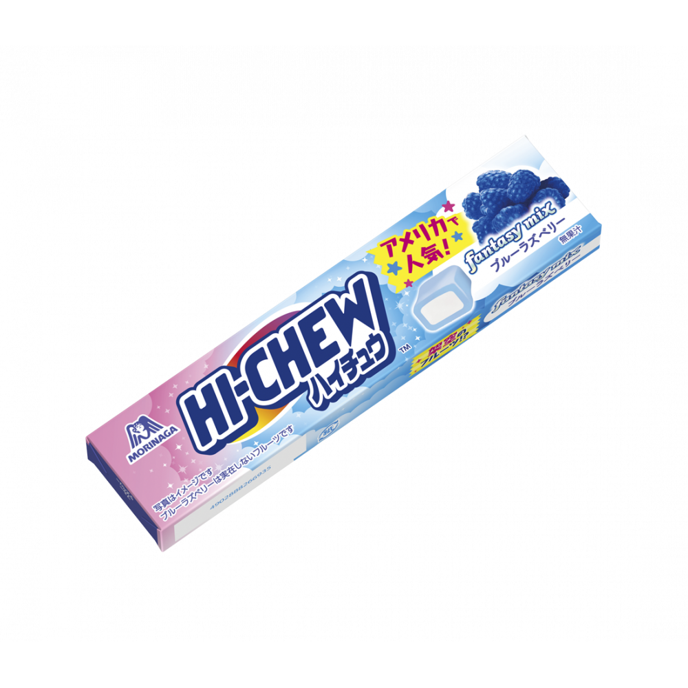 TESOLIFE特搜商城 MORINAGA HI CHEW BLUE RASPBERRY