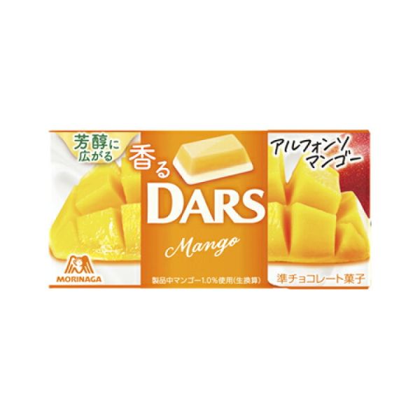 TESOLIFE特搜商城 MORINAGA KAORU DARS MANGO CHOCO