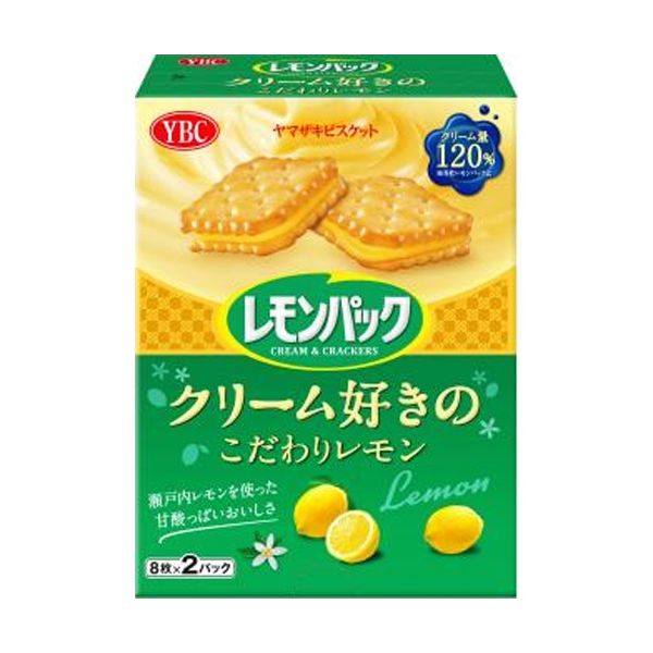 TESOLIFE特搜商城 YBC LEMON PACK SPECIAL LEMON CREAM SANDWICH COOKIES