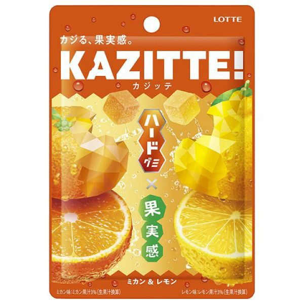 everline ラキドロ フルーツ ゼタミン 新世界 ロッテ リッキー TESOLIFE特搜商城 LOTTE KAJITTE MANDARIN ORANGE & LEMON