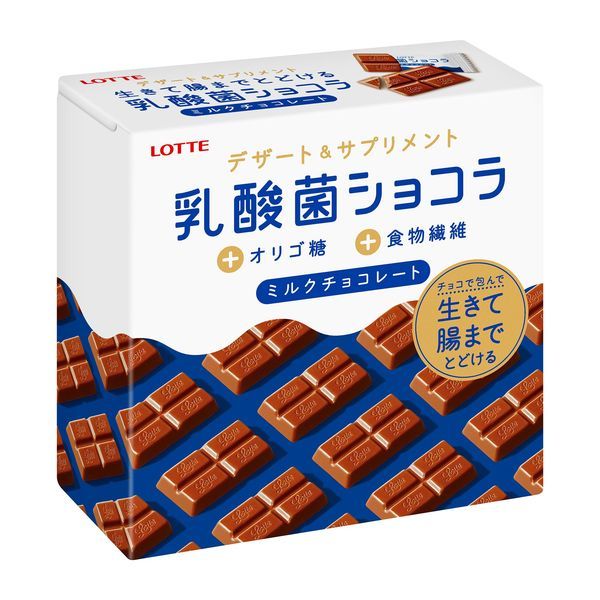 TESOLIFE特搜商城 LOTTE NYUSANKIN CHOCOLATE