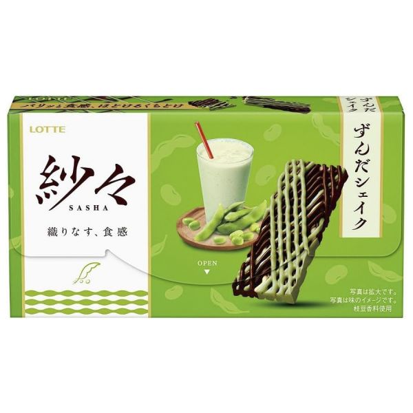 TESOLIFE特搜商城 LOTTE SASHA SOYBEAN SHAKE FLAVOR