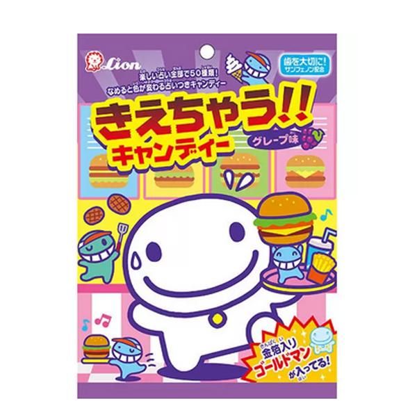 TESOLIFE特搜商城 LION KIECHAU HARD CANDY GRAPE FLAVOR 89G