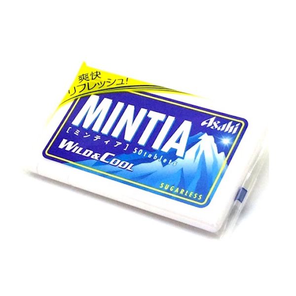 TESOLIFE特搜商城 ASAHI MINTIA SUGARLESS WILD & COOL 50 TABLETS