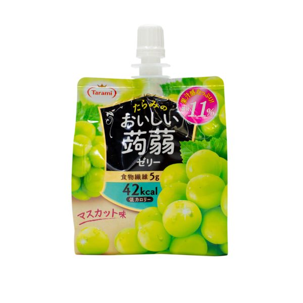TESOLIFE特搜商城 TARAMI OISHII KONJAC JELLY MUSCAT 150G