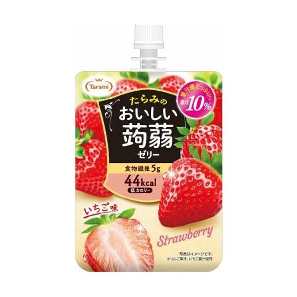 TESOLIFE特搜商城 TARAMI SOFT JELLY DRINK STRAWBERRY