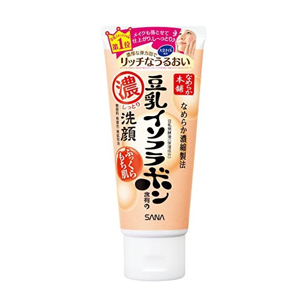 TESOLIFE特搜商城SANA NAMERAKA ISOFLAVONE Moist Face Cleansing Foam