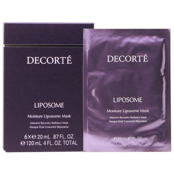 TESOLIFE特搜商城DECORTE MOISTURE LIPOSOME MASK 6P