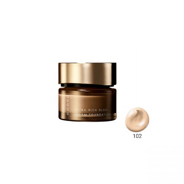 EXTRA RICH GLOW CREAM FOUNDATION 102 新品 TESOLIFE特搜商城SUQQU Extra Rich Glow Cream Foundation #102