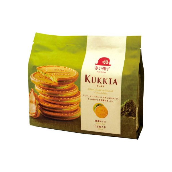 TESOLIFE特搜商城 KUKKIA Quatre Japanese sandwich wafer cookies