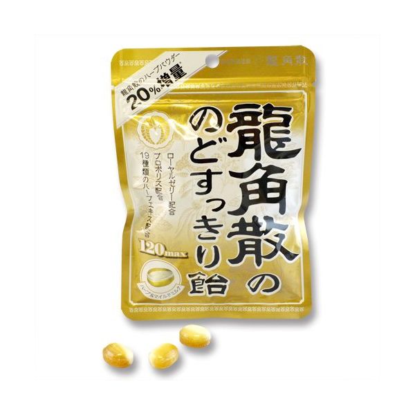 日本RYUKAKUSAN龙角散120MAX润喉糖88G - TESOLIFE特搜商城
