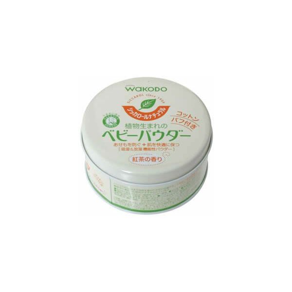 TESOLIFE特搜商城 WAKODO Baby Powder with Puff 120g