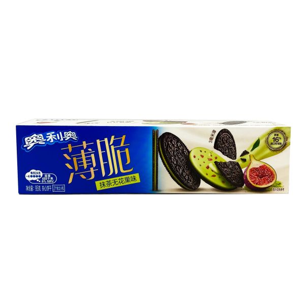 TESOLIFE特搜商城 MONDELEZ OREO SANDWICH BISCUIT MATCHA FIG
