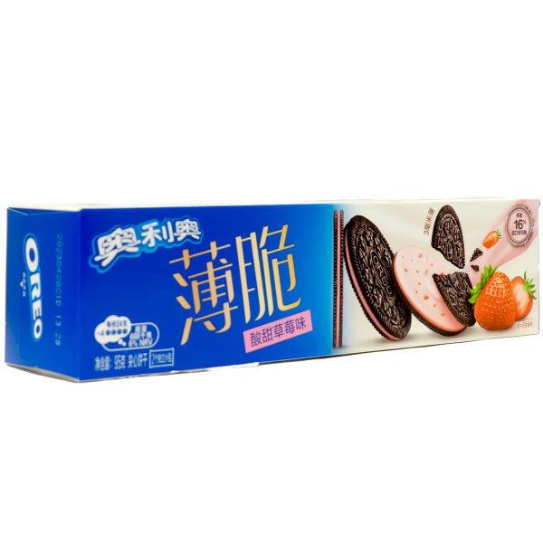 TESOLIFE特搜商城 OREO STRAWBERRY FLAVOR CRACKER