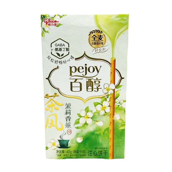 TESOLIFE特搜商城 GLICO PEJOY JASMINE TEA FLAVOR STICKS