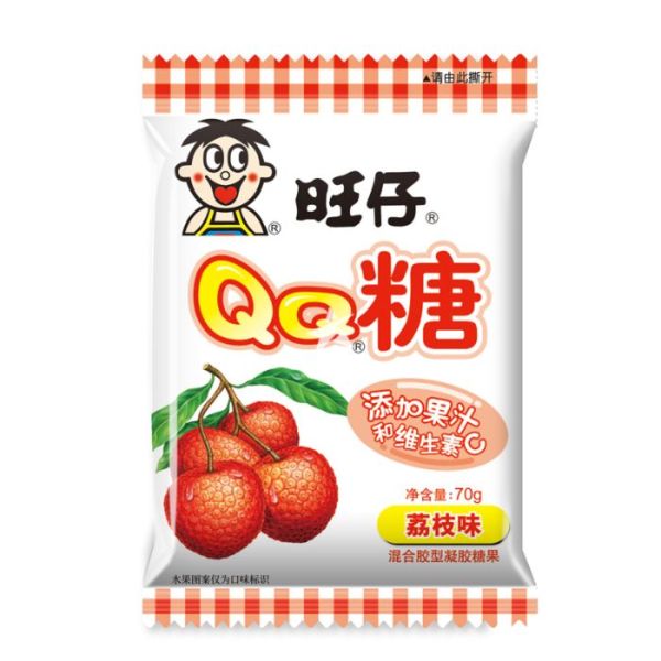 TESOLIFE特搜商城 QQ GUMMY LYCHEE 5P
