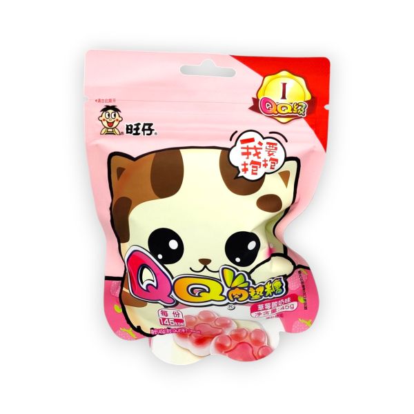 foodie キーちゃん専用 TESOLIFE特搜商城 WW QQ GUMMY CANDY STRAWBERRY YOGURT