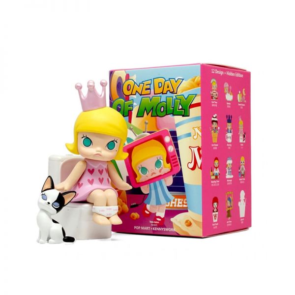 【POPMART】ONE DAY OF MOLLY シークレット含む3種 POP MART One Day of Molly Series Confirmed Blind Box Figure