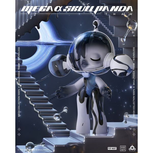 POPMART MEGA 1000% SKULLPANDA THAW - TESOLIFE特搜商城