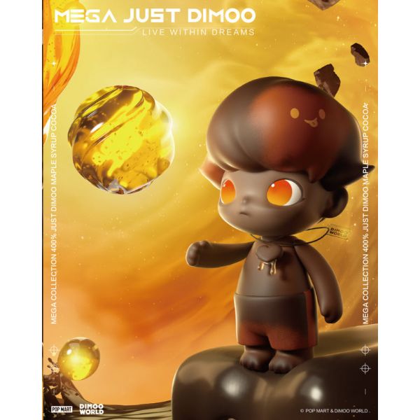 POPMART MEGA 400% JUST DIMOO MAPLE SYRUP - TESOLIFE特搜商城