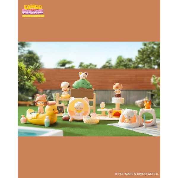 TESOLIFE特搜商城 POPMART DIMOO CAT PARADISE PROP