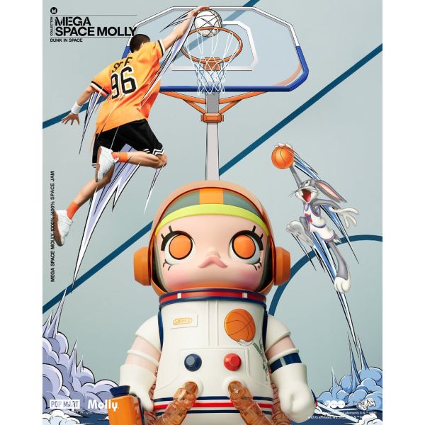 Mega Space Molly 400% Space Jam フィギュア TESOLIFE特搜商城 POPMART MEGA SPACE MOLLY 400% SPACE JAM