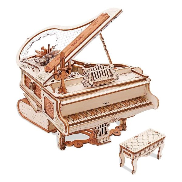 TESOLIFE特搜商城 ROBOTIME MUSIC BOX MAGIC PIANO