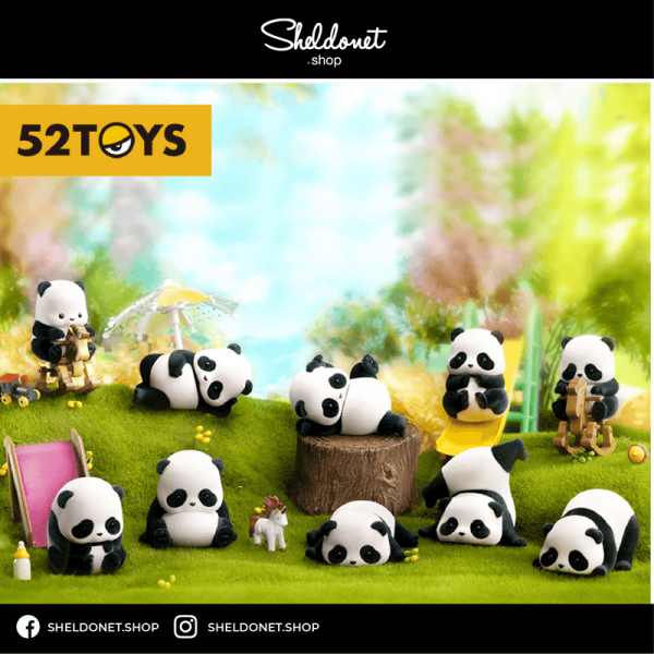 TESOLIFE特搜商城 52TOYS PANDA ROLL DAILY LIFE