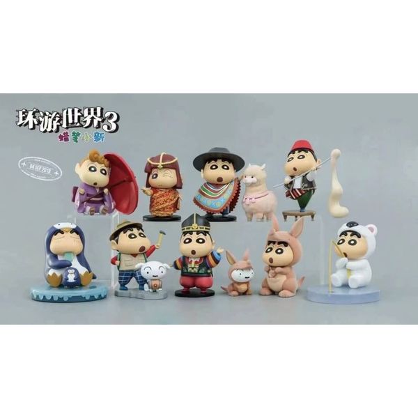 52TOYS CRAYON SHIN-CHAN AROUND THE WORLD - TESOLIFE特搜商城