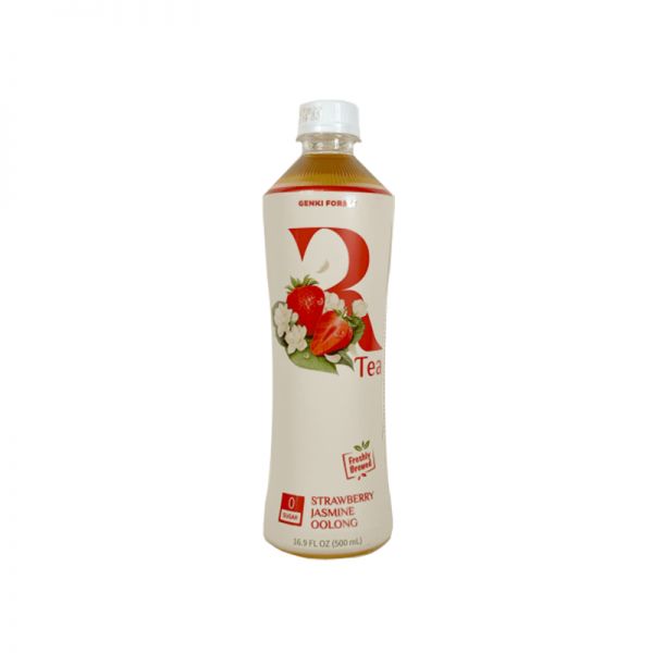 teatime♪ GENKI FOREST 0SUGAR STRAWBERRY JASMINE OOLONG TEA 500ML