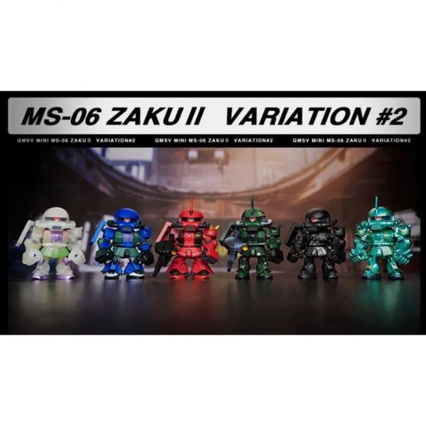 TESOLIFE特搜商城 QMSV MINI MS-06 ZAKU II VARIATION#2