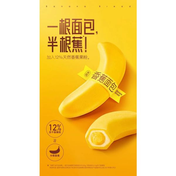 TESOLIFE特搜商城 FORTUNE X A1 BANANA BREAD 6P M19103