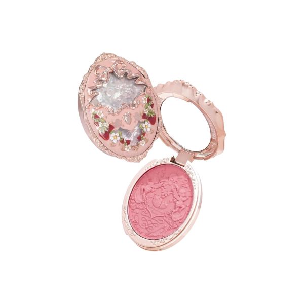FLOWER KNOWS STRAWBERRY ROCOCO EMBOSSED BLUSH 01 - TESOLIFE