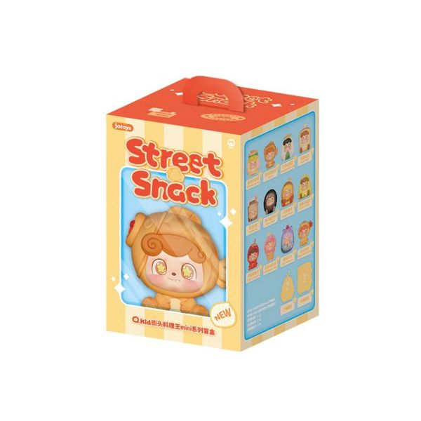 TESOLIFE特搜商城 JOTOYS QKID STREET SNACK SERIES