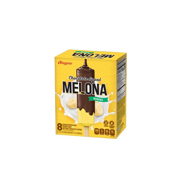 TESOLIFE特搜商城 BINGGRAE MELONA CHOCO DIP BANANA