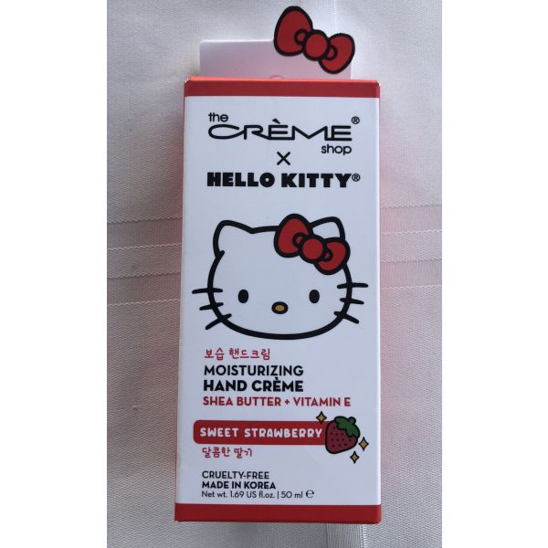 [TAW&TOE X SANRIO] / ☆ HELLO KITTY スカーフ Set / CREAM Sanrio] Pastel Checker Design Series - Mascot Strap - Hello