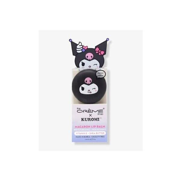 TESOLIFE特搜商城 TCS SANRIO KUROMI MARCARON LIP BALM BLUEBERRY