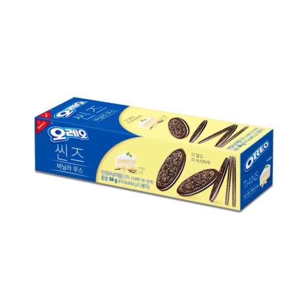 TESOLIFE特搜商城 NABISCO OREO THINS VANILLA MOUSSE