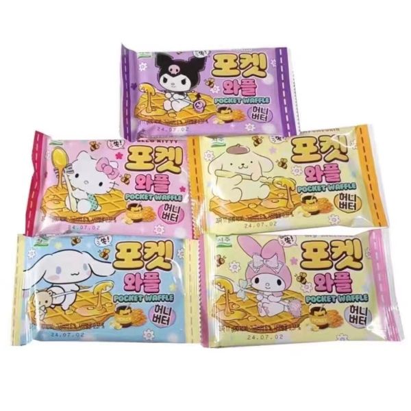TESOLIFE特搜商城 SEOJU X SANRIO CHARACTERS POCKET BUTTER WAFFLE