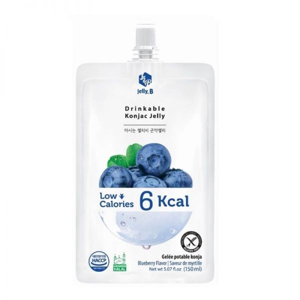 TESOLIFE特搜商城 JELLY B DRINKABLE KONJAC JELLY BLUEBERRY