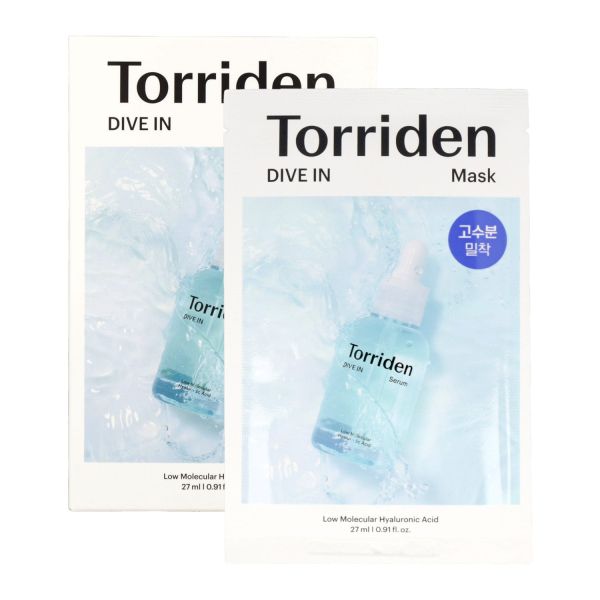 TESOLIFE特搜商城 TORRIDEN DIVE-IN LOW MOL HYA ACID MASK 10P
