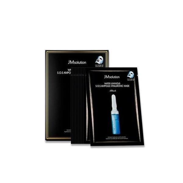 ジェネシスマスク　500ml JMSOLUTION Water Luminous Sos Ampoule Hyaluronic Mask 1 Pack