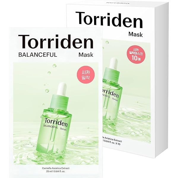 TESOLIFE特搜商城 TORRIDEN BALANCEFUL CICA MASK 10PC