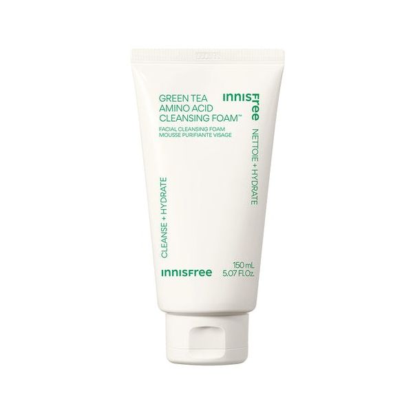 TESOLIFE特搜商城 INNISFREE GREEN TEA HYDRAT FOAM CLEANSER