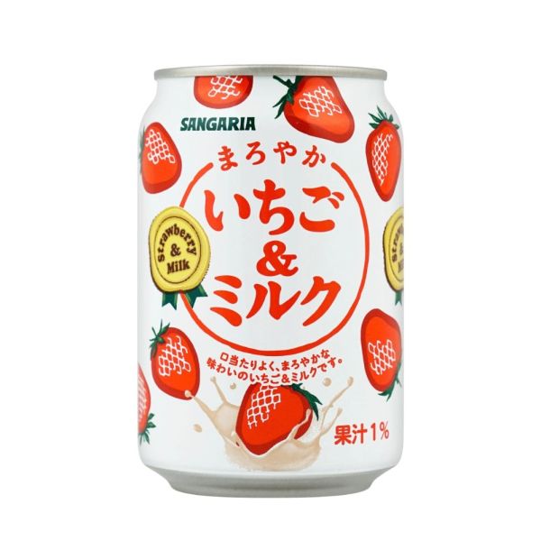 strawberryみるく Strawberry Milk 8.96 fl.oz(265ml) - H Mart