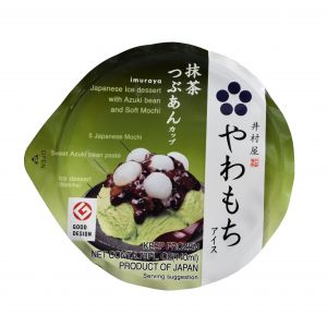 日本IMURAYA井村屋 冷冻麻糬甜品抹茶冰淇淋 140ML