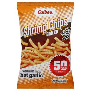 CALBEE SHRIMP CHIPS GARLIC 93G